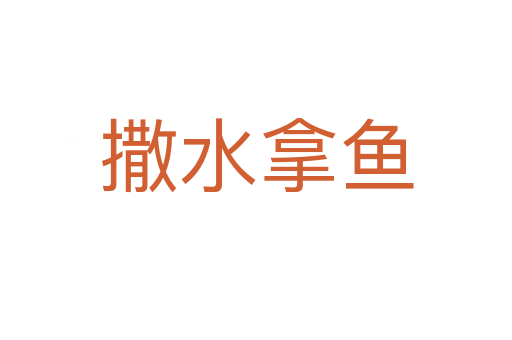 撒水拿魚(yú)