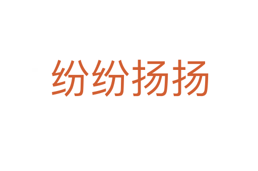 紛紛揚(yáng)揚(yáng)