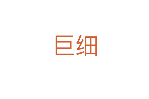 巨細(xì)