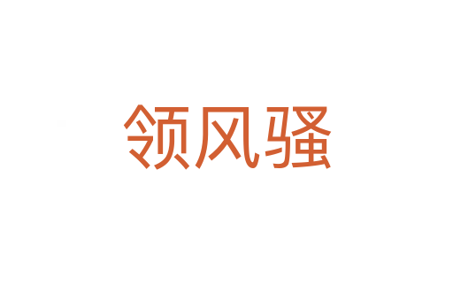 領(lǐng)風(fēng)騷