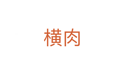 橫肉